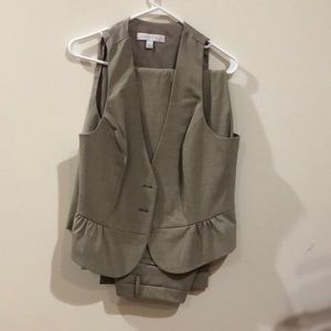 Dress pants and vest set New York and company